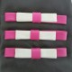 Gants en cuir d'agneau noir, hot pink, gris "OMBELINE"