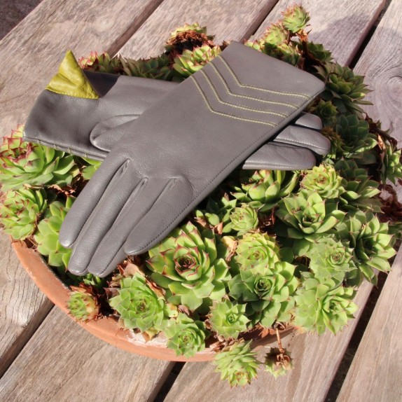 Leather Gloves Tannerie Color "NAME DU GANT"