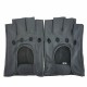Gants en cuir d'agneau, gris, "PILOTE".