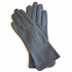 Gants en cuir d'agneau, gris, "VIOLETTE".