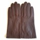 Gants en cuir d'agneau, tobacco, "CAPUCINE".