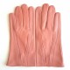 Gants en cuir d'agneau, sorbet "STEEVE"