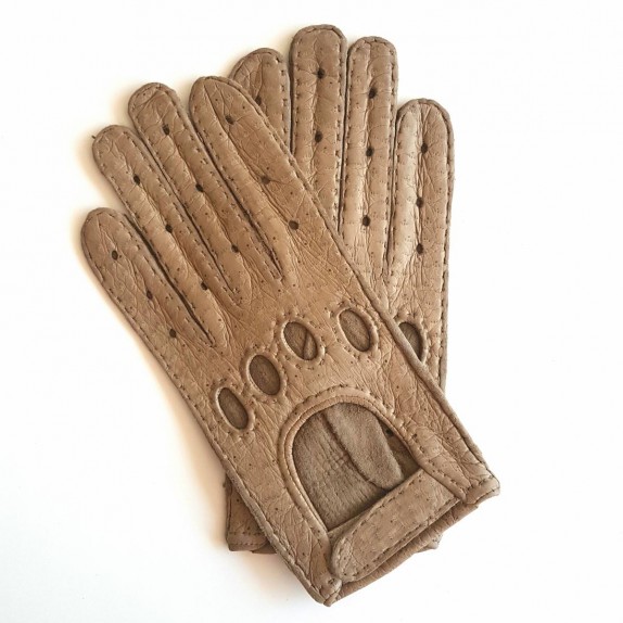 Gants en cuir de pécari kapuzin "POMPEIA".