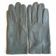 Gants en cuir de pécari, gris "JEAN".