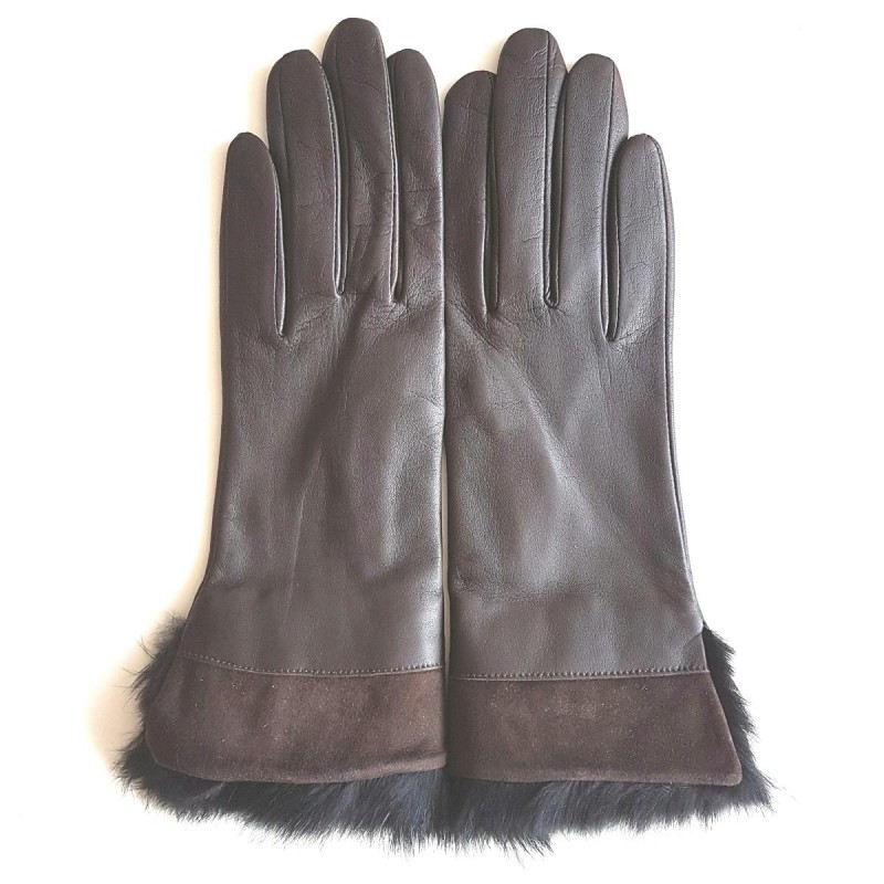 Gants fourrure en cuir de mouton retourné très chaud - HELSINKI