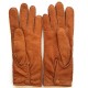 Leather Gloves of peccary cork "PAUL".