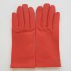 Leather gloves of lamb capucine "CAPUCINE".