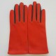 Gants en cuir d'agneau chilly charcoal "ELISA".