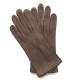 Leather gloves of peccary mink "PATT".