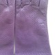 Gants en cuir d'agneau violet "CARMELINA".