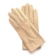 Leather gloves of lamb Sand "CAPUCINE".
