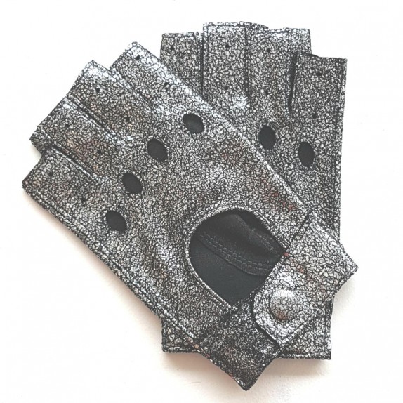 Leather mittens of lamb tin "PILOTE".