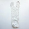 Gants en cuir d'agneau blancs "INIMA".