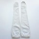 Leather gloves of lamb white "INIMA".