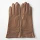 Leather gloves of lamb sand "ATHENA"