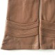 Leather gloves of lamb sand "ATHENA"