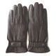 Leather gloves of deer brown"THADEÏ"