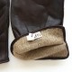 Leather gloves of lamb brown "ANTONIN"