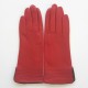 Gants en cuir d'agneau Pj red et noir "FENELON".