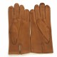 Gants en cuir de cerf biscuit "COWAL".