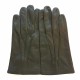 Gants en cuir d'agneau kaki "HENRI".