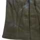Leather gloves of lamb khaki "HENRI"