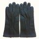 Leather gloves of lamb black "PIERRE"