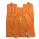 Leather gloves of lamb maize "CAPUCINE"