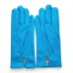 Gants en cuir Turquoise d'agneau "CAPUCINE".