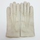 Leather gloves of peccary otmeal " PATT".