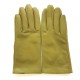 Leather gloves of lamb luciole "CAPUCINE"