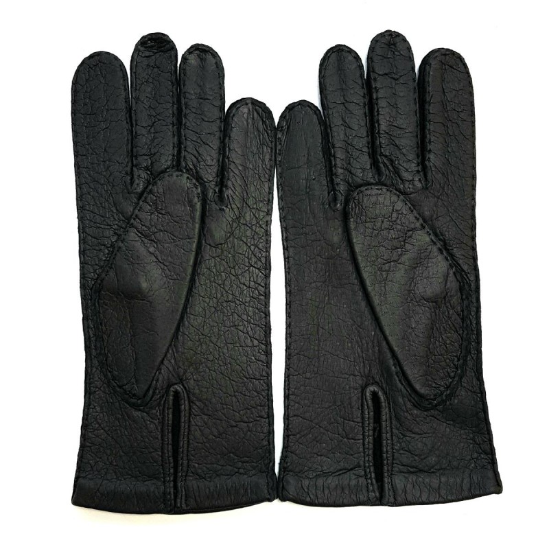 Gants Homme en Cuir lisse - Noir – Hadrien Boulogne