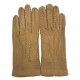 Leather Gloves of lamb caravan "PATT".