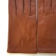 Leather gloves of lamb cognac "RAPHAËL".