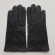 Leather gloves of lamb grey "HENRI".