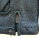 Leather Gloves of pecary black "PAUL".