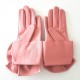 Leather gloves of lamb blossom "PALOMA.