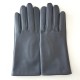 Leather gloves of lamb metallic "CAPUCINE".