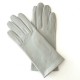 Gants en cuir d'agneau dove "CAPUCINE".