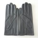 Gants en cuir d'agneau charcoal blue berry petrol "AKANO".