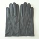 Gants en cuir d'agneau charcoal "STEEVE".