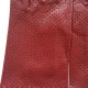 Leather gloves of lamb maroon "CARMELINA".