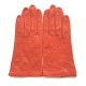 Leather gloves of lamb chilly "CARMELINA".