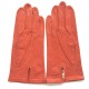 Leather gloves of lamb chilly "CARMELINA".