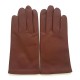 Gants en cuir d'agneau english tan "RAPHAEL".
