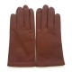 Gants en cuir d'agneau english tan "RAPHAEL".