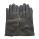 Gants en cuir d'agneau marron "RAPHAEL"