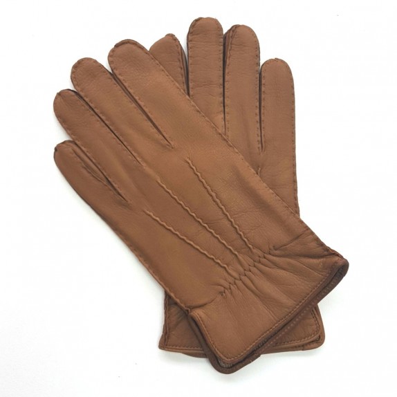 Leather gloves of deer caravan " MARC "
