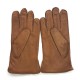 Leather gloves of deer caravan " MARC "