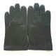 Gants en cuir d'agneau kaki "BENJAMIN".